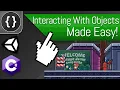 How To Interact With Objects Unity Tutorial
