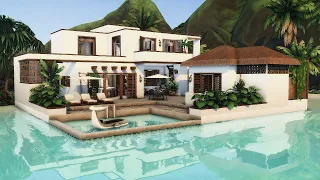 Download The Sims 4 Island Family Home Sulani Stop Motion | Dream Home Decorator Oasis Courtyard Kit |No CC MP3