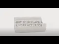 How To Replace A Linear Actuator Motor
