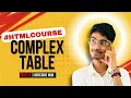 Complex Table in HTML rowspan colspan Explained with Examples HTML Tutorial by SITHUB