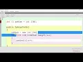 Arrays und Methoden mit BlueJ implementieren