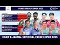 DRAW \u0026 JADWAL SEMIFINAL FRENCH OPEN 2025 HARI INI JAM 3 SORE LIVE TVRI SPORTS #frenchopen2025