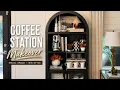 Coffee Station Makeover Functional and aesthetically Pleasing