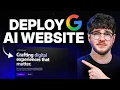 The RIGHT Way to Deploy A Google AI Studio Website Most People Do This Wrong