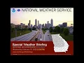 Feb 19th 2020 - NWS Atlanta Special Weather Briefing