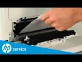 Clear Paper Jams in the Rear Door and Fuser Area HP Color LaserJet Pro MFP M277 HP