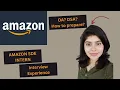 Amazon Interview Experience SDE-1 Intern Position Online Assessment Questions