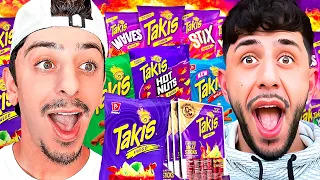 We Tried EVERY Takis Flavor in the World Ft FaZe Rug