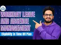 Eligibility in Time Off Plan in Workday Leave and Absence Management Workday Course CyberBrainer