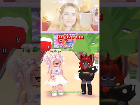 This youtuber tried to SCAM ME in adopt me