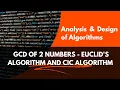 Euclid s Algorithm To Find GCD of 2 numbers