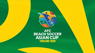 RE-LIVE | AFC Beach Soccer Asian Cup Thailand 2026™ Final Draw
