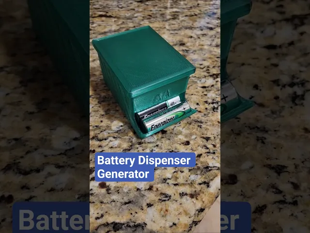 Battery Dispenser Generator video thumbnail