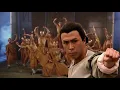 Lagu Donnie Yen, highly-skilled, breaks through Eighteen Bronze Men Formation with one move.