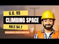 GO 95 Violations Climbing Space Clearances Simplified