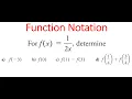 FUNCTION NOTATION Find f -3 f 0 f 1 - f 3 f f For f x