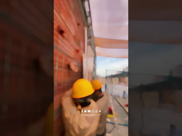 ⁣مراحل متقدمة من الإعمار في مداخل صحن الإمام علي (عليه السلام) .