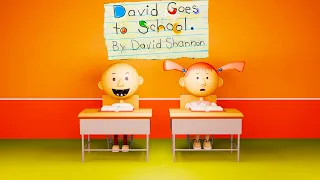 DAVID GOES TO SCHOOL ANIMATED STORY BOOKS BY DAVID SHANNON 