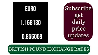 Best exchange rate British pound 9 August 2024