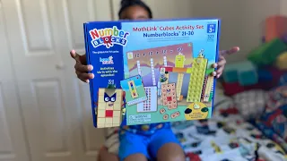 hand2mind MathLink Cubes Numberblocks 21-30 Set