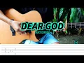 Download Lagu [ Tiktok Sad Song] Dear God - Fingerstyle Guitar Cover (Tabs) Chords + lyrics
