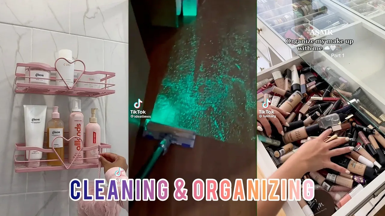 Satisfying Cleaning 🧼 Restocking 🧂 Organizing 🍇 TikTok Compilation ✨ | Vlogs from TikTok ✨