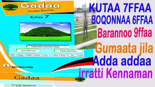 B S Gadaa Boqonnaa 6ffaa Barannoo 9ffaa Gumaata Jila Adda Addaa Irratti Godhamu Ykn Kennamu  B S Gadaa Boqonnaa 6ffaa Barannoo 9ffaa Gumaata Jila Adda Addaa Irratti Godhamu Ykn Kennamu
