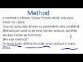 Methods in Java Hindi What is method Explain with Syntax Example program
