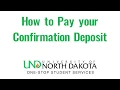 One-Stop Tutorials How to Pay Confirmation Deposit