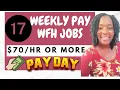 17 Work from Home Jobs 2023 Earn or more