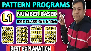 Lec 1 Java Pattern Programs Nested for Loop How to Solve Patterns in Java with simple Tricks
