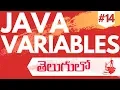 Java In Telugu Variables in Java