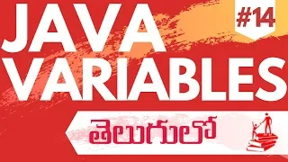 Java In Telugu Variables in Java
