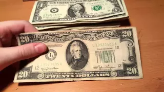 1950 Twenty Dollar Bill Find