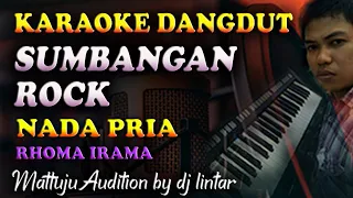 Download Karaoke Dangdut Sumbangan - Rhoma Irama Versi Rock Nada Pria MP3
