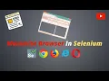 How to maximize browser using selenium 2021 Selenium - Java