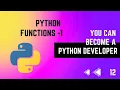 Functions in python with Example - 1 Python Tutorial Series in Tamil EMC Academy