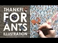 THANKFUL FOR ANTS - Drawing More Ants