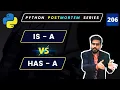 Is-A vs Has-A Relationship in Python Inheritance vs Composition Explained