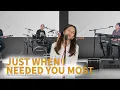 Download Lagu JUST WHEN I NEEDED YOU MOST - D-11 feat HLIMHLIMI PACHUAU (cover)