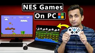 How To Play Old NES Games on PC Mario Contra 1200 Games In Hindi