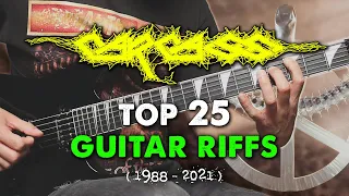 Download 25 Best Carcass Guitar Riffs (1988 - 2021) MP3