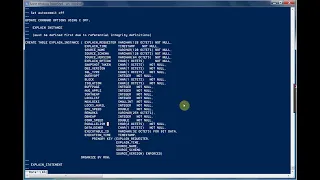 How to create Explain Tables in Db2