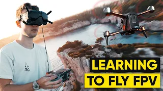 Learning To Fly The DJI FPV DRONE From Zero