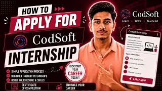 How to apply for CodSoft virtual internship 2023 Aditya Kulkarni