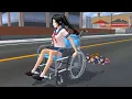 Wheelchair Mom Quadruplets Emotional Story Sakura School Simulator