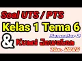 Download Lagu Soal UTS / PTS Tema 6 Kelas 1 Semester 2 Kurikulum 2013 ~ 2022