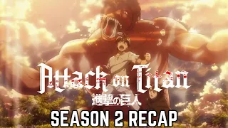 attack on titan season 2 recap titans in the walls u0026 shifting loyalties