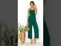 Download Lagu Step into Spring with a Fresh Look: Green Sleeveless Jumpsuits for Women #trendyoutfitsforwomen