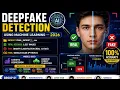 Deepfake Detection Using Machine Learning 100 Accuracy ML Project 2026 Google Colab